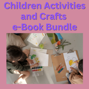 Children Activities and Crafts e-Book Bundle- with Resell Rights